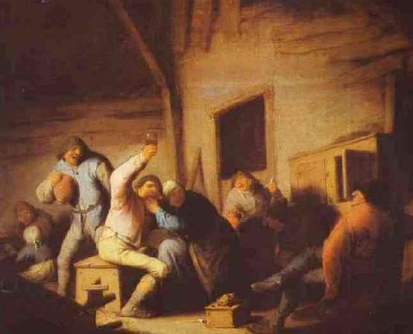  Peasants in a Tavern